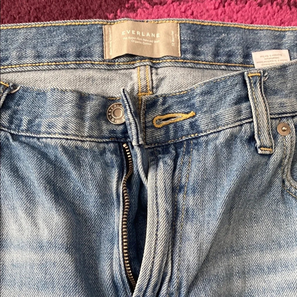 Everlane Light Blue Jeans - Picture 3 of 4